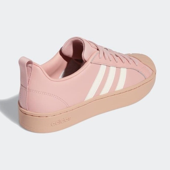 adidas Women's Sneakers in Pink and Cream - Picture 8 of 14
